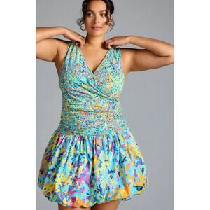 Plenty by Tracy Reese V-Neck Bubble Dress - New 2X